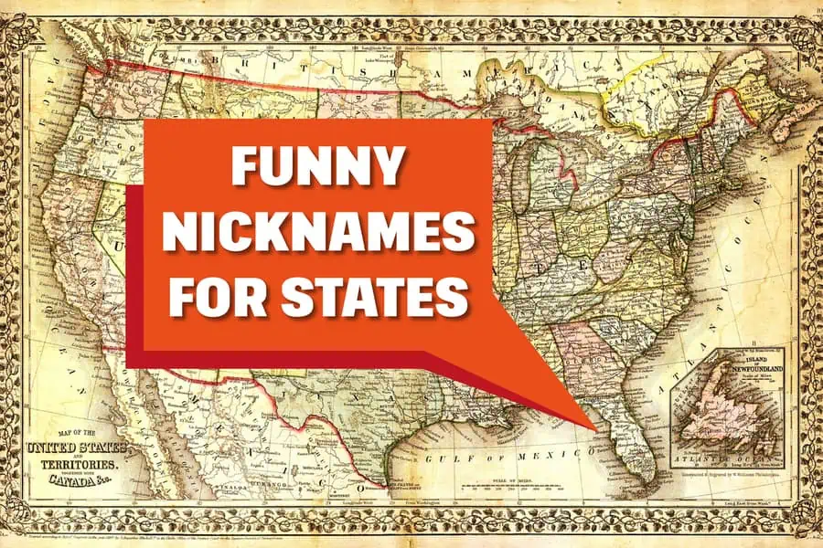 Funny Nicknames For States